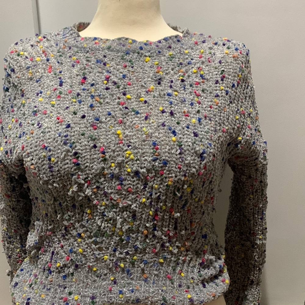 Wild and fable size small cropped knitted sweater.